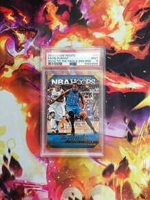 NBA Kevin Durant 62/999 2014 panini hoops PSA karta