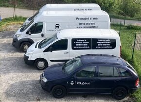 Prenajmem Fiat Ducato