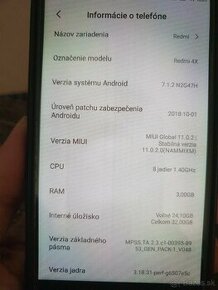 Predám Xiaomi Redmi 4X (3GB/32GB)