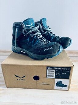 Salewa Alp Trainer Mid GTX K dark denim/charcoal