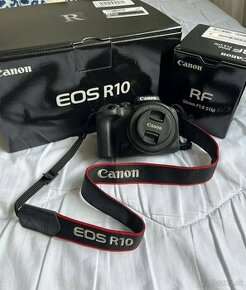 Predám Canon EOS R10 + Canon RF 50mm f/1.8 STM + free statív - 1