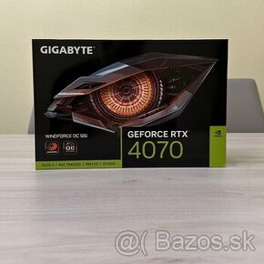 GIGABYTE RTX 4070 WINDFORCE 12GB OC