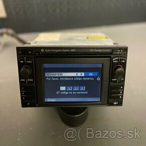 VW radio MFD 1