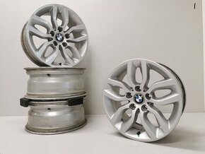 BMW X1 orig. alu disky 7,5J R17 5x120 ET32 - 1