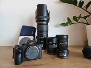 Sony A7 III +objektívy a príslušenstvo ZARUKA do 11/2026