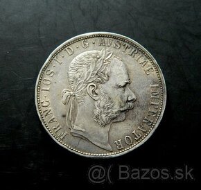 Predám 2 zlatník/florin 1875 František Jozef I.