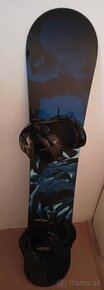 zanovny snowboard 157 W - BURTON CLASH s viazanim