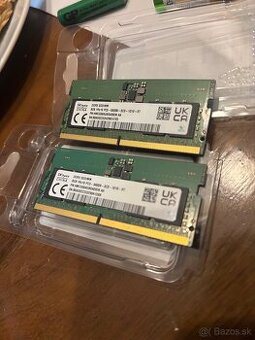 2x8 GB RAM SODIM DDR5