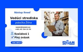 Vedúci strediska Žilina