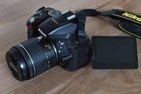 Nikon D5300 wifi - VR objektiv 18 - 55 AF-P - 7tisic snimkov