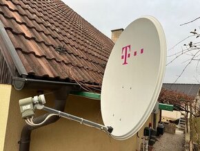 Predám zánovný satelit 80cm, satelitná parabola + KONZOLA