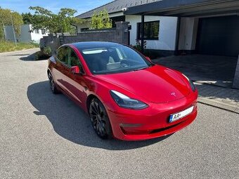 Tesla Model 3 Performance 10/2022 dual motor 534 koní