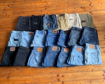 Wrangler, Lee, Levi’s