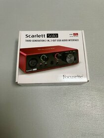 Focusrite Scarlett Solo 3rd Generácie