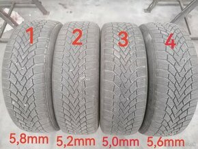 185/60R15 zimné pneu - 1