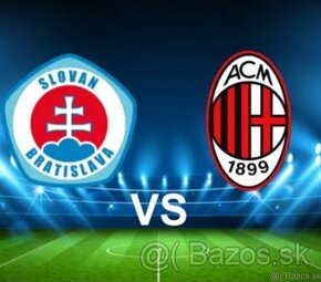 Liga majstrov Slovan - AC Milano