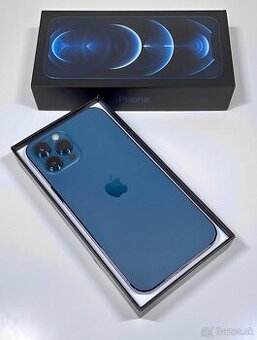 iPhone 12 Pro Max Pacific Blue KONDICE BATERIE 100% TOP