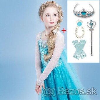 šaty/kostým FROZEN Elsa č.122/128