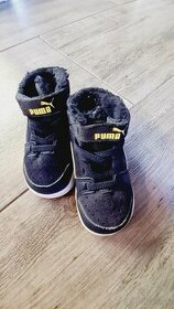 Predám zateplené Puma tenisky / topánky veľkosť 20 ako NOVÉ - 1