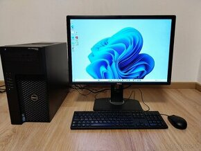 DELL Precision T1700 + Monitor DELL 24" - 1