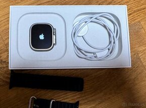 Predám Apple Watch Ultra 49mm titanium celluar GPS 99% bater