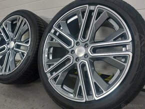 Original Carlsson 5x112R22 + nové zimné pneu