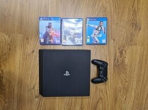 Ps4 Pro 1TB black (možnosť prikúpiť hry)