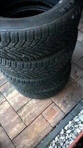 4 ks ZIMNÉ 195/55 R15 85H CONTINENTAL cca 5-6mm LEN 25-€/kus