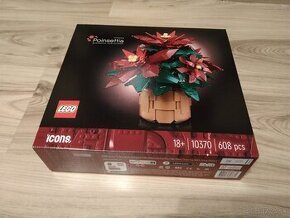 (5) Lego® Icons 10370, Vianočná hviezda, Poinsettia (nové)