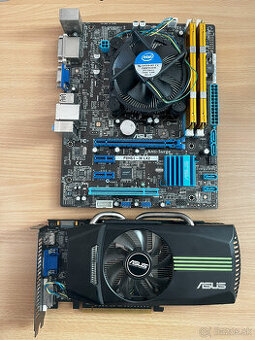 ASUS 1155 Intel 3570K 4GB DDR3 1333 NVIDIA GTS450