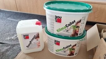 Predám 3x farbu Baumit KlimaColor biela + 2x Uniprimer