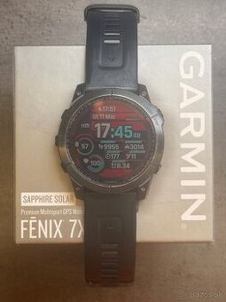 Garmin FENIX 7, Sapphire solar