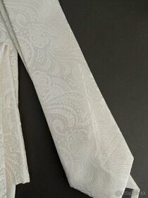 Svadobná kravata a vreckovka