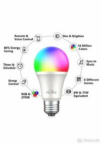 LED žiarovka Nitebird Smart Bulb WB4 3ks za cenu 1ks - 1