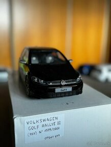 Vw golf 7R black 1:18