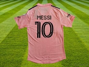 futbalový dres MESSI Inter Miami CF ružový vel.L - 1