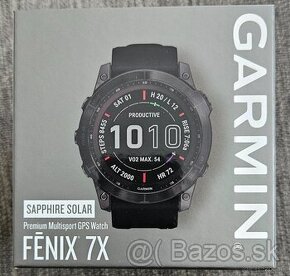 GARMIN FENIX 7X SAPPHIRE SOLAR