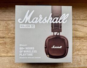 Predám Marshall Major IV Bluetooth Brown