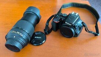 Nikon D5600 + 18-140mm +karta .Výhodnejšia cena 480€