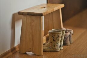 Drevený stolček - 1
