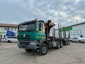 TATRA s hydraulickou rukou 6x6 + RCH náves , VIN 343