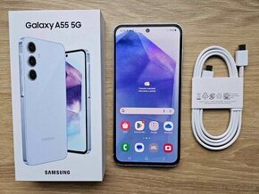 Samsung Galaxy A55 5G 8GB/128 GB, awesome iceblue, zaruka