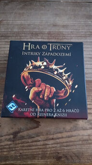 Hra o Trůny - Intriky Západozemí - kartová hra