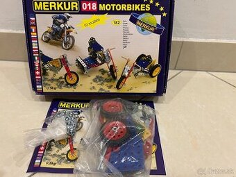 Stavebnica Merkur motorka