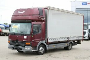 MERCEDES-BENZ ATEGO 817, SPACI NÁSTAVBA, PNEU 80%, BOČNICE - 1