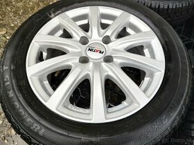 Alu Sada = 4x100 = PLATIN / MINI = s pneu =185/60 R15 - 1