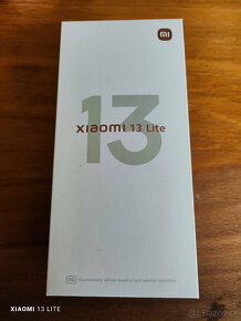 Xiaomi 13 Lite 8GB/256GB Lite Black + prislusenstvo - 1