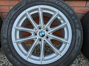 225/55 R17 BMW 5er Zimna sada diskov + TMPS - 1