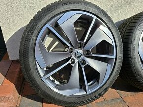 18" ALU Škoda Comet Anthracit + nové zimné pneu 225/45 Conti - 1