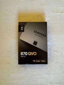 Samsung 870 QVO 8TB, SATA III 2.5 SSD, cisto novy